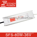 SFS-80W IP 67 multiple output type listed replication neon power supply
